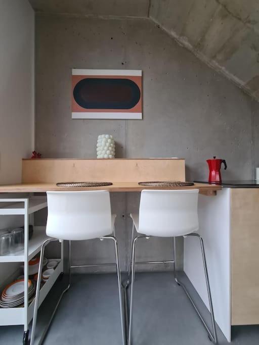 Vintage Studio Am Chiemsee 우베르시 외부 사진